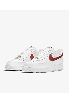 Nikeair Force 1 Low Team Red Erkek Sneaker Ayakkabı Cz0326-100