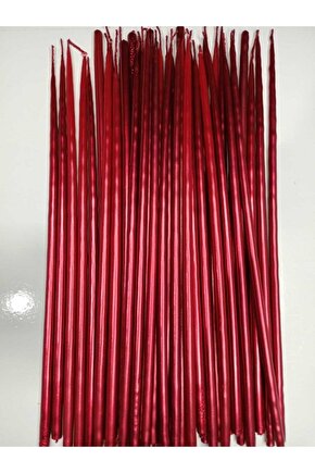 Pasta Mumu 20cm Kırmızı 5 Adet