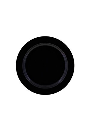 Plastik Tabak 26 Cm Siyah Rubikap Pl.r26 10 Adet