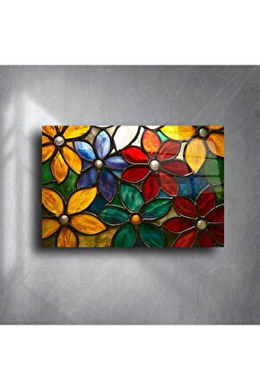 Renkli Vitray Cam Tablo