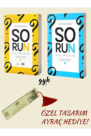 Sorun Kalmasın 1 ve Sorun Kalmasın 2 SET ( AYRAÇ HEDİYELİ! )