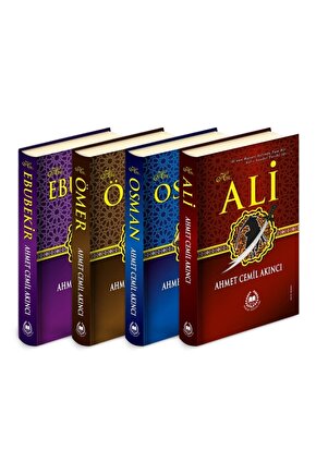 Dört Büyük Halife (lüks Cilt) - Hz. Ebubekir, Hz. Ömer, Hz. Osman, Hz. Ali