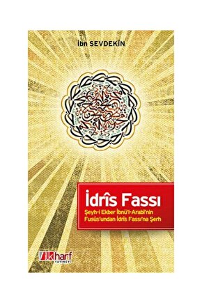 İdris Fassı  İlk Harf Yayınevi  İbn Sevdekin