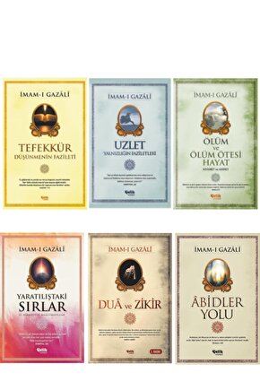Imam-ı Gazali Seri Kıyamet Ve Ahiret-dua Ve Zikir-abidler Yolu-yaratılıştaki Sırlar-uzlet 6lı Set