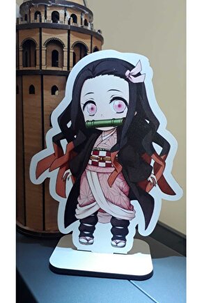 Nezuke Kamado Anime Masaüstü Ahçap Biblo