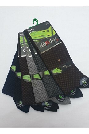 Dümdar Erkek Bambu Soket Çorap Dikişsiz 6lı Paket Soft Yıkama