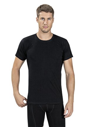 Erkek Sıfır Yaka Kısa Kol Atlet Fanila 111 - 6 Adet