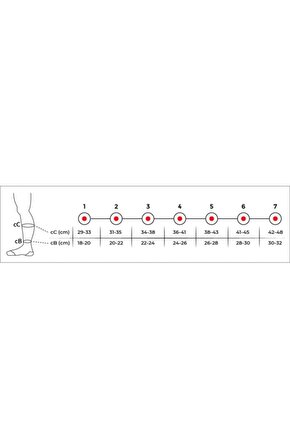 Dizaltı Burnu Açık Çorabı Yüksek Basınç Ref 902.