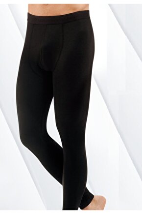 Erkek Siyah Termal İçlik Tayt2000