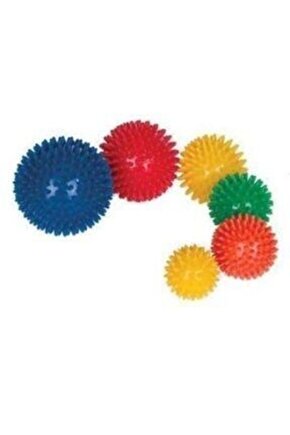 Dikenli MasajTop, Yumuşak Duyu Topu 5 Li Set