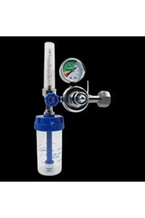 Oksijen Tüp Başlığı Regülatörü-Manometre (1-15LT)