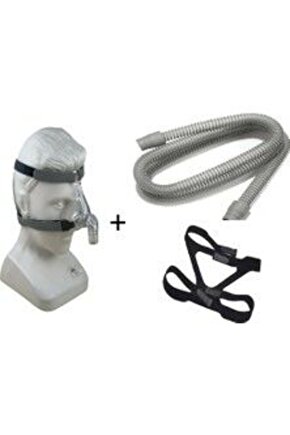 Nazal Burun Maske – Uyku Maskesi - Hortum ve Yedek Bağcık