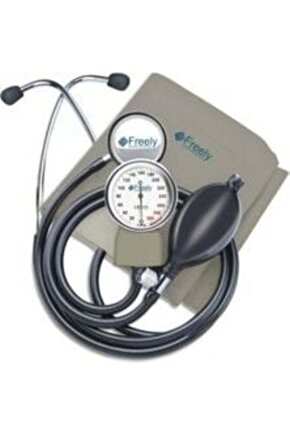 Kol Steteskoplu Cırtlı Manuel Tansiyon Aleti Çanta  Manuel Adaptörlü