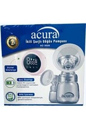 Çift Şarzlı Göğüs Pompası Ac 3020