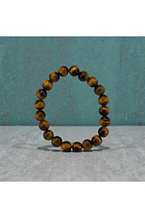 Kaplan Gözü 8mm Bileklik Yüksek Kalite