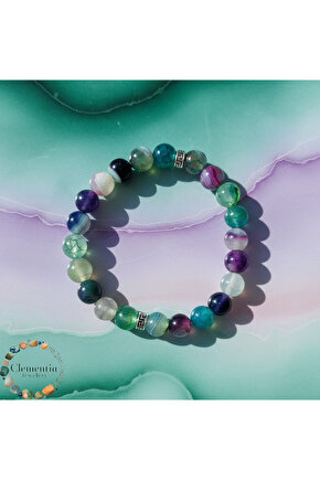 Florit Doğaltaş Bileklik