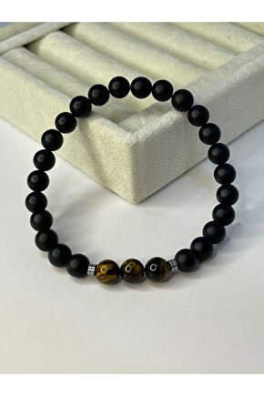 Mat Onix Doğal Taş Bileklik