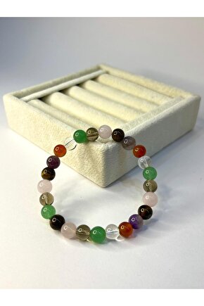 7 Çakra Doğal Taş Bileklik ( Meditasyon ve Spiritüel Enerji )