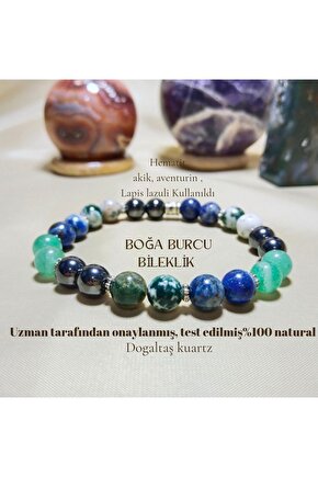 Boğa Burcu Sertifikalı Bileklik.