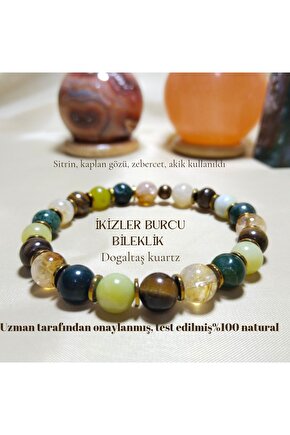 İkizler Burcu Sertifikalı Bileklik.