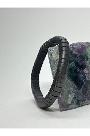 ERKEK BİLEKLİK ŞUNGİT DOĞALTAŞ