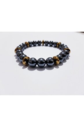 Doğaltaş Hematit Bileklik