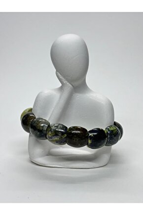 YEŞİM TAŞI DOĞALTAŞ ROLEKS BİLEKLİK