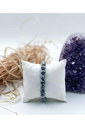 Jasper Doğal Taş Bileklik 8 mm Küre Kesim