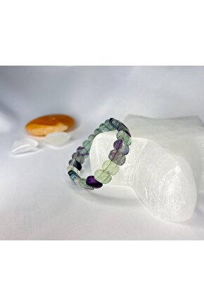 FLORİT DOĞALTAŞ ROLEX KESİM BİLEKLİK