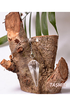 Kristal Kuvars Taşı Pandül Sarkaç