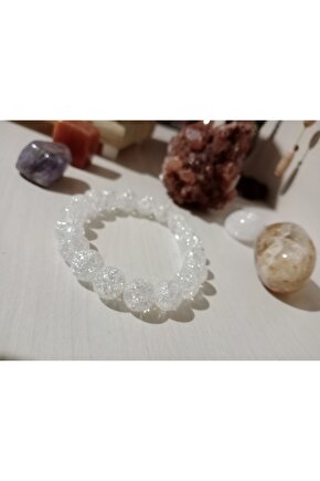 10mm şifalı necef taşı & 100%100 doğal taş - Elastik ipli