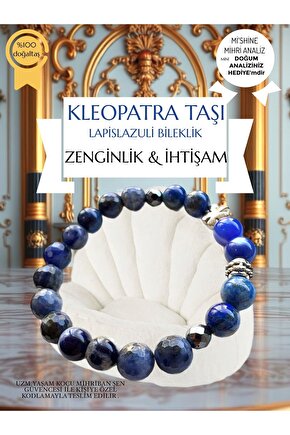 Doğaltaş Zenginlik ve İhtişam Bilekliği