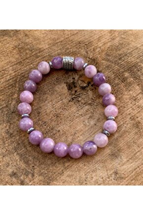 Lepidolit Bileklik