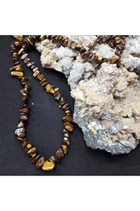 Kaplan Gözü Kırık Taş - Doğal Kaplan Gözü Taşı Kırık