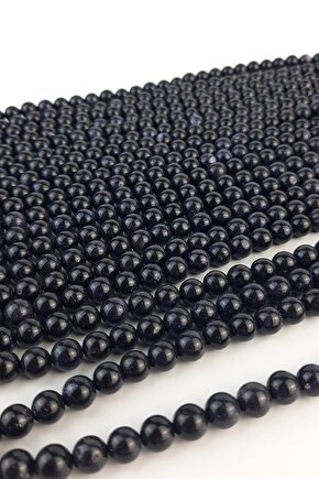 Lacivert Yıldız Taşı Doğal Taş 8 Mm 1 Dizi Helsinki