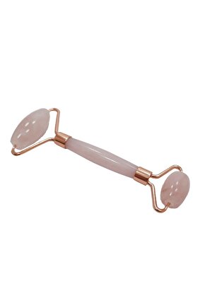 Pembe Kuvars Taşı Roller Çiftt Taraflı Orijinal Yüz Masaj Aleti Helsinki