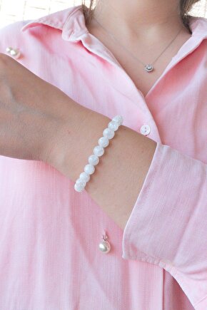 Unisex Doğal Taş Bileklik Necef Akrep Ve Koç Burcu Mucizevi Taşı