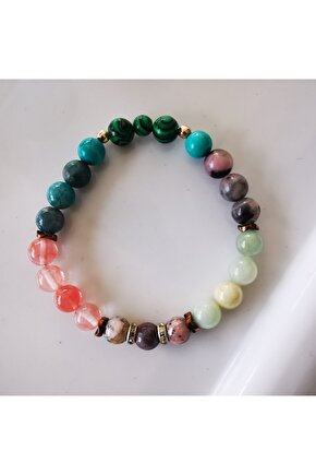 Terazi Burcu  Doğaltaş Bilekliği