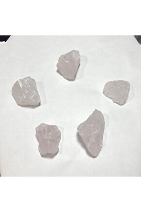 Ham Pembe Kuvars Doğal Taş (3-4cm)