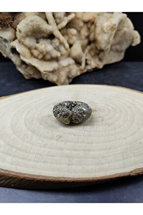 Ham Pirit Taşı Dekoratif Doğal Taş (sertifikalı)