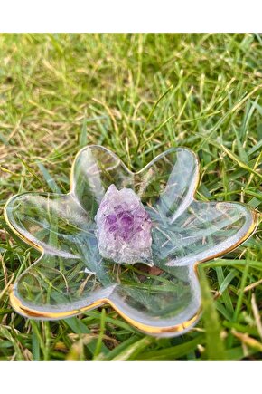 Ham Ametist Dekoratif Doğal Taş Kaya