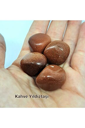 Doğaltaş Antalya Tamburlanmış Tımbıl Yıldız Taşı Kahve Kayaç