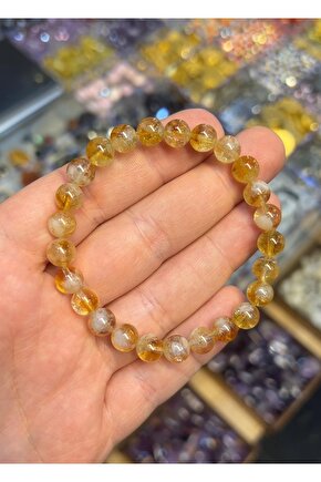 Sitrin Doğal Taş Bileklik
