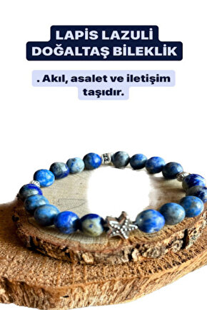 LAPİS LAZULİ DOĞALTAŞ BİLEKLİK