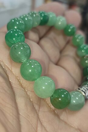 Aventurin Taşı 10 mm Natural Doğaltaş Bileklik