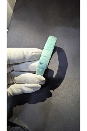 Amazonit Rolex 8 X 14 Mm Özel Kesim Doğal Taş Bileklik
