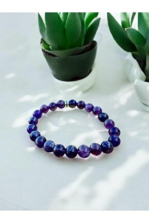 AB+ AMETİST BİLEKLİK