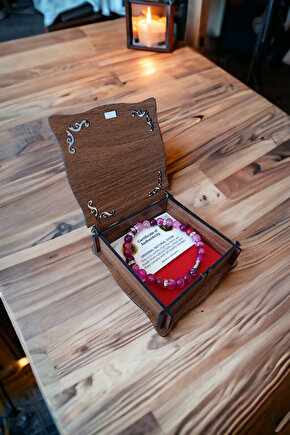 Akik Taşı Beyaz Rondela Orijinal Bileklik Kaliteli Doğal Taş Bileklik Renkli Bileklik