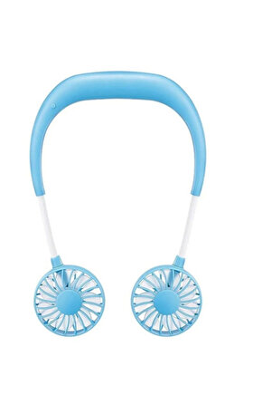 Giyilebilir Kablosuz Şarjlı Taşınabilir Mini Fan Vantilatör