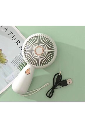 KLİPSLİ FAN MASAÜSTÜ BEBEK ARABASI ŞARJLI MANDALLI VANTİLATÖR 1800RPM 3600MAH